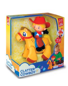 Little Learners Clatter Cowboy Interactive Toy