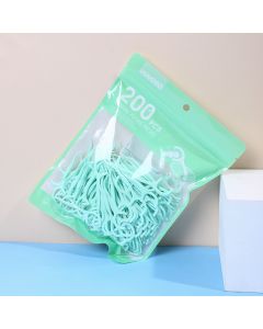 Fine Floss Bar 200pcs (With Box) - Mint Green