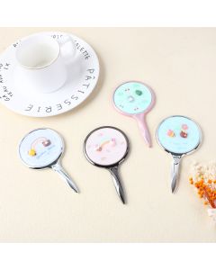 Epoxy Cartoon Handle Mirror