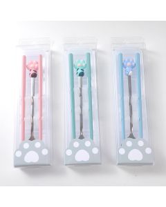 Boxing Claw Spoon And Chopsticks Two-Piece Cutlery Set