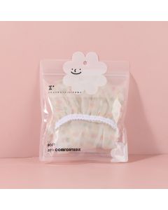 Polka Dot Double Layer Shower Cap-Green