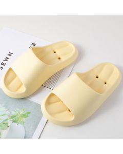 Pea Lady'S Bathroom Slippers -Warm Yellow 37-38