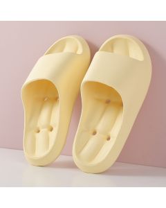 Pea Lady'S Bathroom Slippers -Warm Yellow 35-36