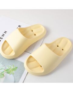 Pea Lady'S Bathroom Slippers -Warm Yellow 39-40