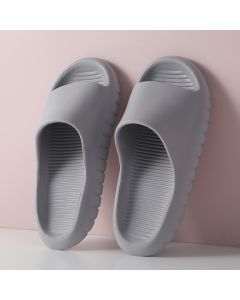 Simple Men's Household Slipper Gray Size 40-41