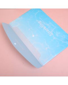 Sparkling Button File Pouch A4