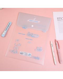 Fantasy Vertical Button File Pouch