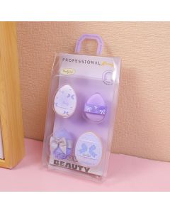 Mini Multi-Function Powder Puff Combo 4pcs Set