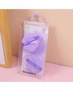 Hydrophilic Double Ribbon Cushion Powder Puff 2pcs