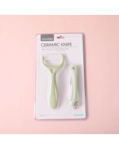 Ceramic Knife And Peeler Two-Piece Set