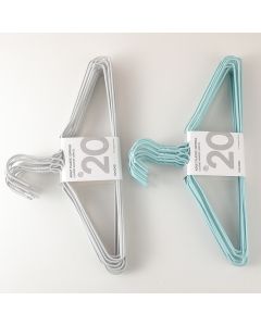 Adult Plastic Dipping Clothes Hanger 20pcs