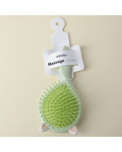 Comma Air Bag Massage Comb-Green