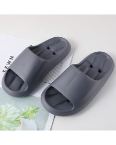 Pea Men's Bathroom Slippers Dark Gray 44-45
