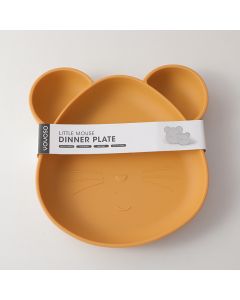 Little Mouse Dinner Plate-Yellow