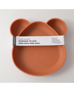 Little Mouse Dinner Plate-Khaki