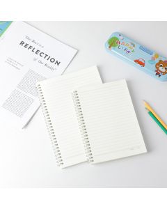 B5 Horizontal Line Basic Coil Notebook