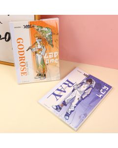 Aotu World-Cordless Plastic Cover Notebook B5
