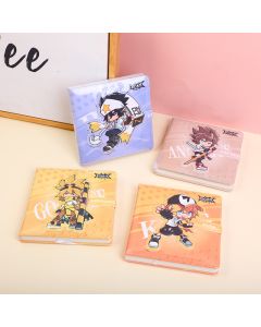 Aotu World-Square Magnetic Buckle Notebook-Colored