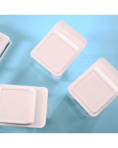 Simple 3-Cube Independent Kitchen Seasoning Box-White