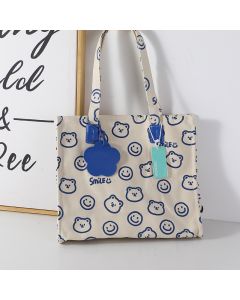 Cute Bear Large Shoulder Bag