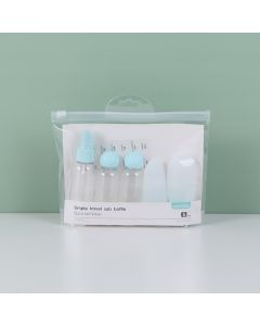 Simple Travel Sub Bottle 5pcs Set-Blue
