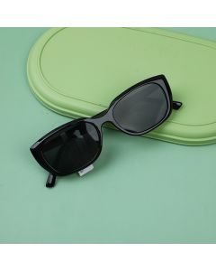 Women's Fashion Minimalist Sunglasses - Black