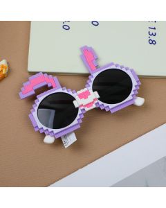 Toy Block Rabbit Kids Polarized Glasses-Purple