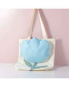 Sweet Tulip Shoulder Bag-Blue