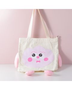 Cute Emoji Shoulder Bag-Pink