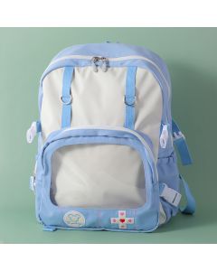 Fashion Portable Backpack-Blue