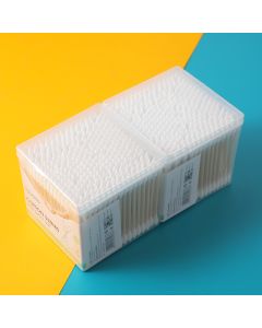Super Value Square Box Bamboo Stick Cotton Swabs 300pcs 