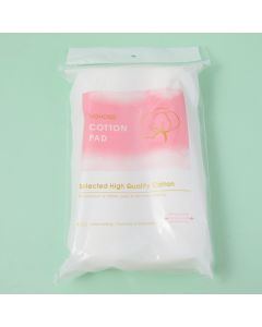 Edge Stitched Small Round Double Sided Plain Cotton Pads