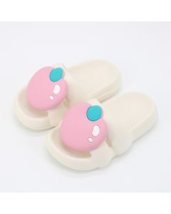 Fruit Children's White Slippers Size 32-33