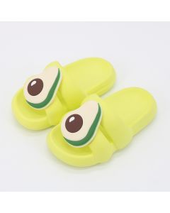 Fruit Children's Green Slippers Size 32-33