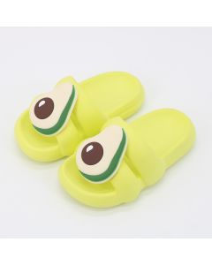 Fruit Children's Green Slippers Size 34-35