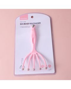 Five-Claw And Six-Bead Massager-Pink