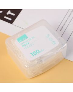High Molecule Fine Smooth Dental Floss Pick 150pcs