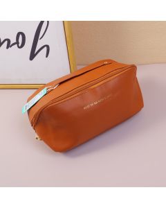 Shell Large Capacity Cosmetic Bag-Brown