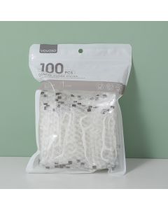 Individually Packed High Molecule Dental Floss Pick (100pcs)