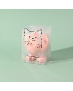 Cute Pet Egg Shell Beauty Makeup Sponge-Pink