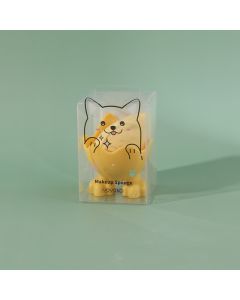 Cute Pet Egg Shell Beauty Makeup Sponge-Yellow