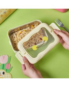 Smiley Stainless Steel Lunch Box