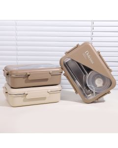 Simple Triangle Stainless Steel Lunch Box