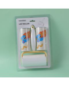 Yellow Flower Lint Roller With Cover X3 Rolls