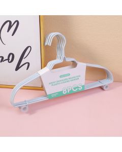 Adult Shoulder Protector Plastic-Coated Hanger 8pcs