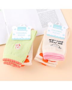 Fresh Flower Children's Mid-Calf Medium Socks 2 Pairs