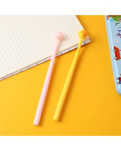 Lucky Cat'S Paw Shake Gel Pen-Black Refill
