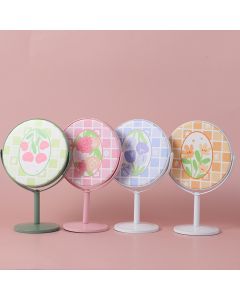 Spring Flower Romantic Series Medium Tabletop Mirror