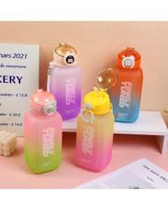Sport Gradient Square Plastic Cup-1L