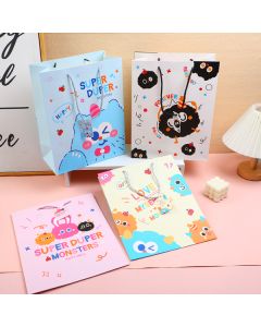 Doodle Little Beast Series Vertical Large Gift Bag